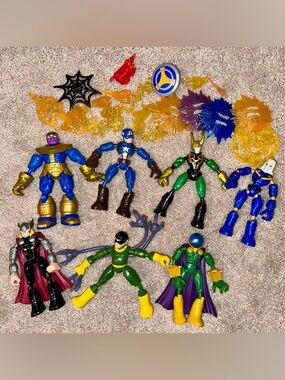 Marvel Action Figures - Bulk Lot - Bend and Flex